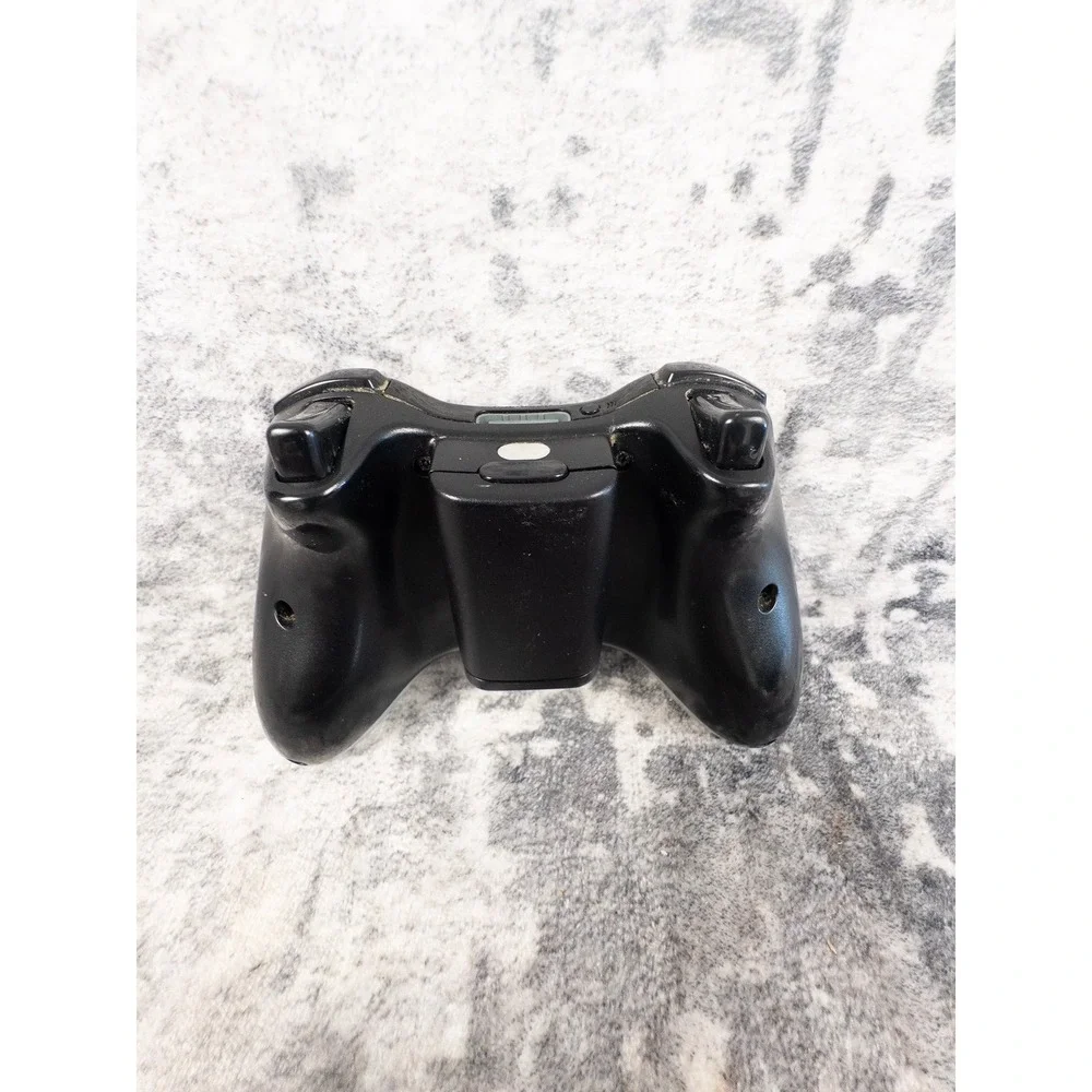 Microsoft Xbox 360 Wireless Controller Black Grey Thumbsticks OEM Model 1403‎
